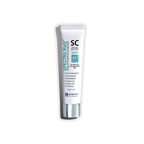 Jenpharm Spectra Matt Sebum Control SPF 40  Sunblock 30g