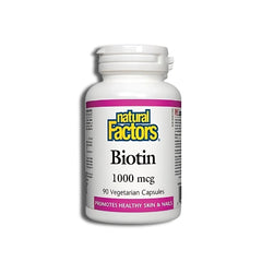 Natural Factors Biotin 1000 mcg Capsules 90s
